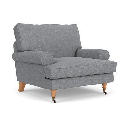 Armchair - Blue Marl - House Weave