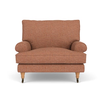 Armchair - Brick - Herringbone Weave