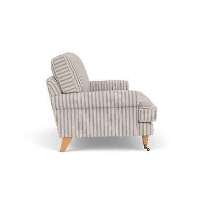 2 Seater - Indigo - Kingham Stripe