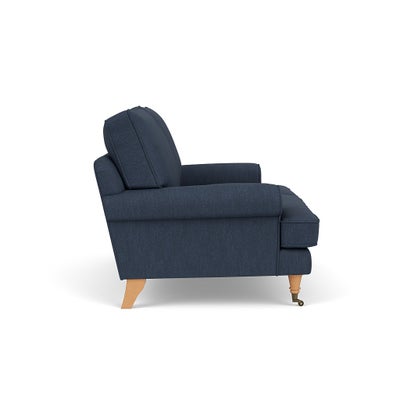 2 Seater - Indigo - Luxury Italian Linen