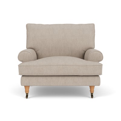 Armchair - Natural - Luxury Italian Linen