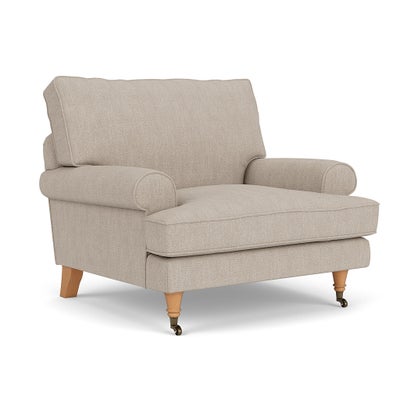 Armchair - Natural - Luxury Italian Linen