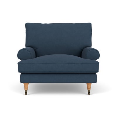 Armchair - Indigo - House linen mix