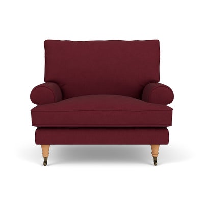 Armchair - Rosehip - House linen mix