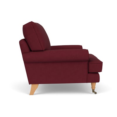 Armchair - Rosehip - House linen mix