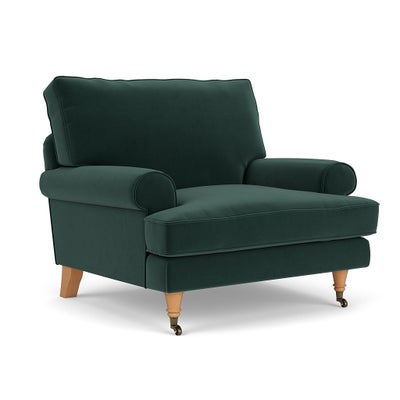 Armchair - Lake - Matt Velvet