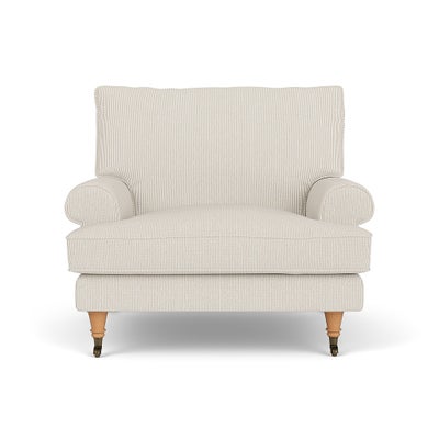 Armchair - Natural - Broadway Stripe