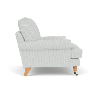 Armchair - Duck Egg - Broadway Stripe