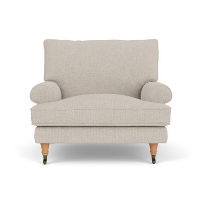 Armchair - Natural - Aquaclean Oxford