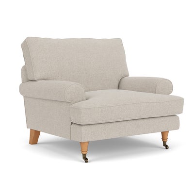 Armchair - Natural - Aquaclean Oxford