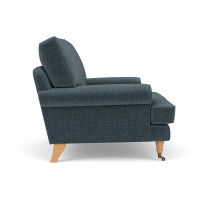 Armchair - Teal - Eco Chenille