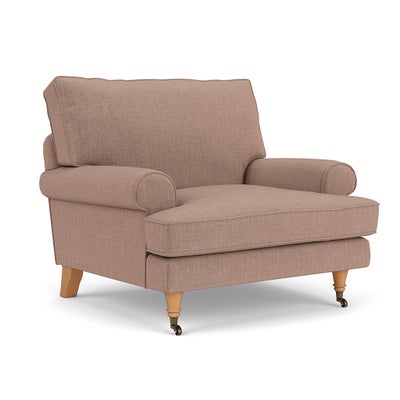 Armchair - Dusky Rose - Eco Chenille