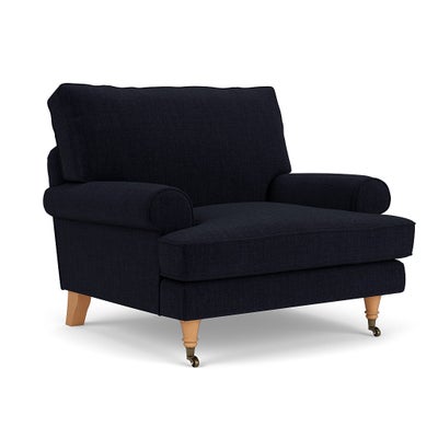Armchair - Ink - Eco Chenille