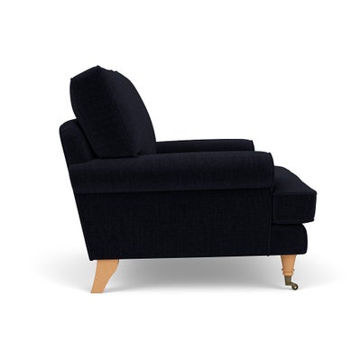 Armchair - Ink - Eco Chenille