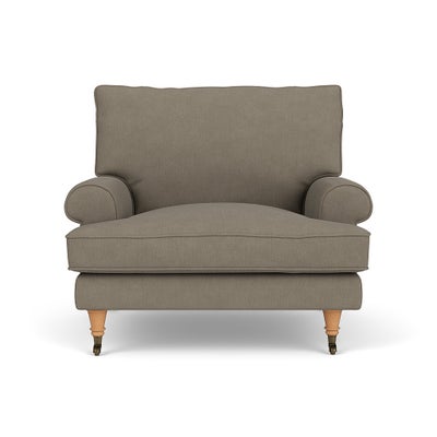 Armchair - Mid Grey - House Linen Mix