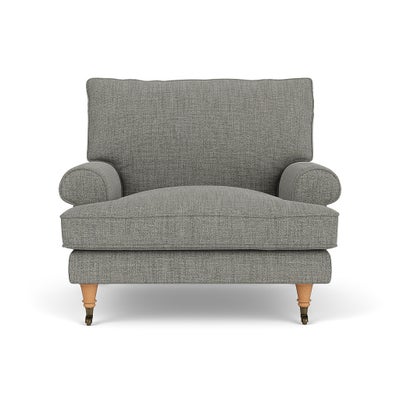 Armchair - Grey marl - Rustic weave