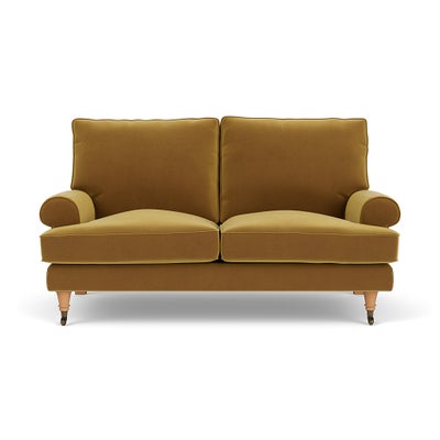 2 Seater - Mustard - Matt Velvet
