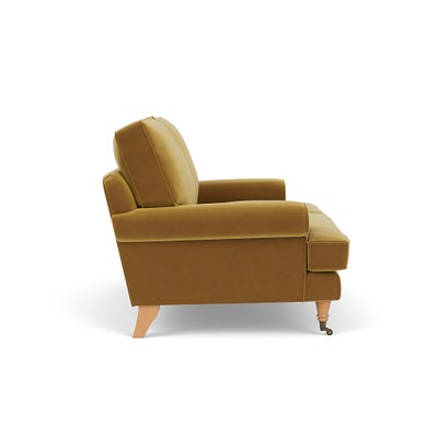 2 Seater - Mustard - Matt Velvet