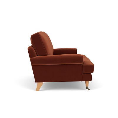 2 Seater - Brick - Matt Velvet