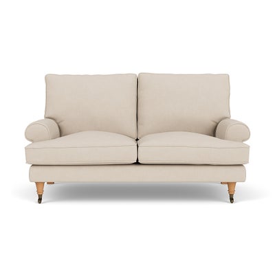 2 Seater - Lily White - House Linen Mix