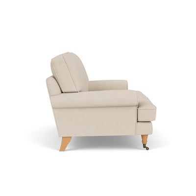 2 Seater - Lily White - House Linen Mix
