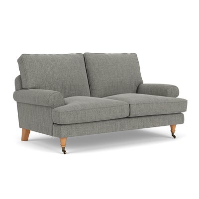 2 Seater - Grey marl - Rustic weave