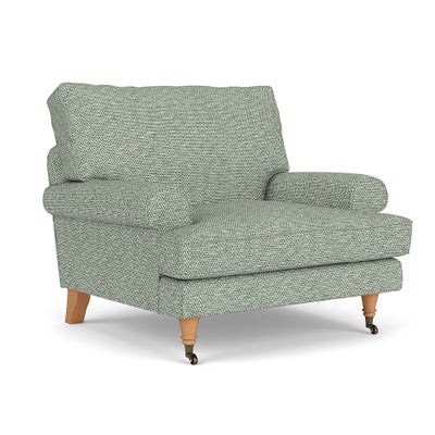 Armchair - Lake - Herringbone Weave