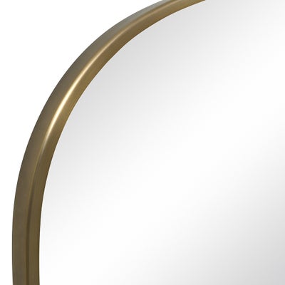 Brushed Bronze Finish Foxcote Overmantel 95 x 112cm