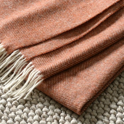 Herringbone Throw Brick