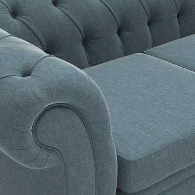 3 Seater - Teal - Eco Chenille
