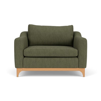 Love Seat - Fern - Luxury Italian Linen