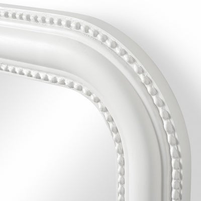 Warm White Rectangular Mirror 84x56cm