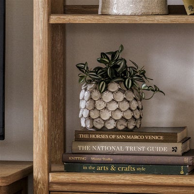 Dot Sculptural Vase - White