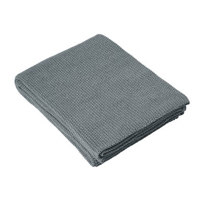 Chunky Knit Throw Pale Nocturne