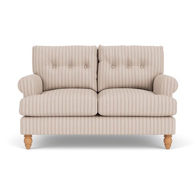 2 Seater - Flax - Kingham Stripe