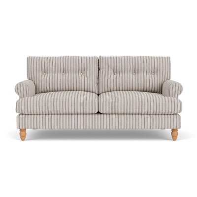 3 Seater - Indigo - Kingham Stripe