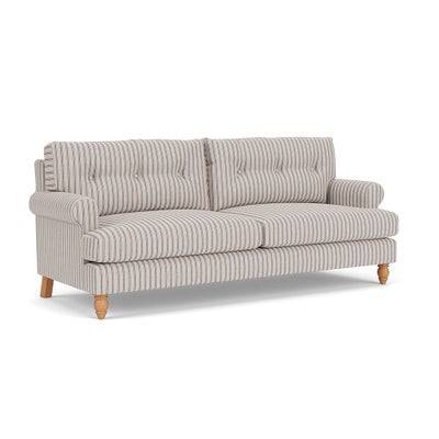 4 Seater - Indigo - Kingham Stripe
