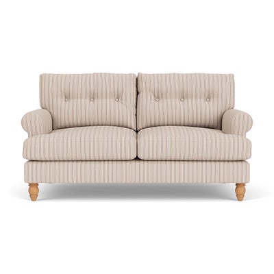 Large 2 Seater - Flax - Kingham Stripe