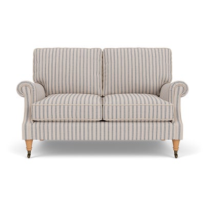 Large 2 Seater - Indigo - Kingham Stripe