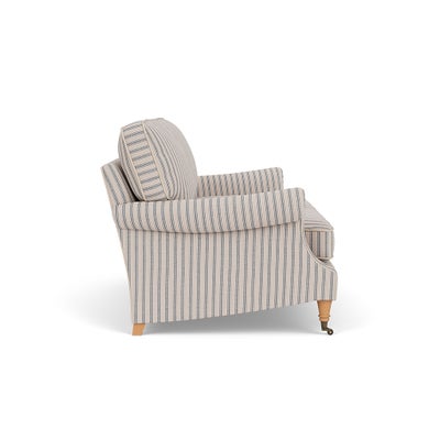 3 Seater - Indigo - Kingham Stripe