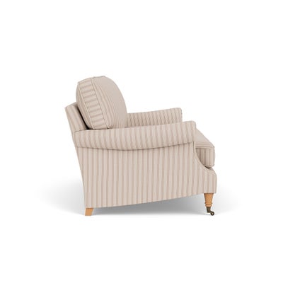 3 Seater - Flax - Kingham Stripe