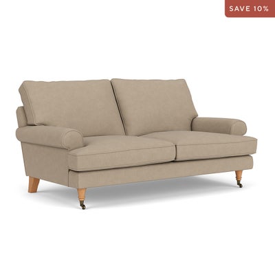 Large 2 Seater - Natural - House Linen Mix