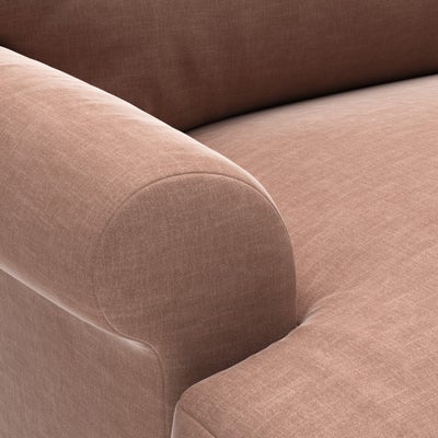Armchair - Dusky Rose - Eco Chenille