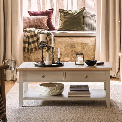 Coffee Table with Drawers