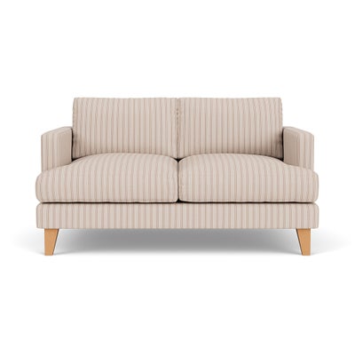 Large 2 Seater - Flax - Kingham Stripe
