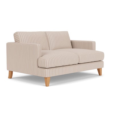 Large 2 Seater - Flax - Kingham Stripe