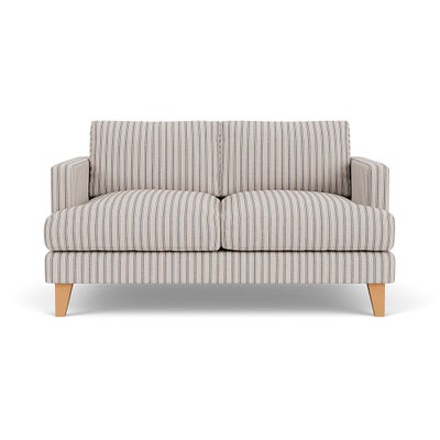 Large 2 Seater - Indigo - Kingham Stripe