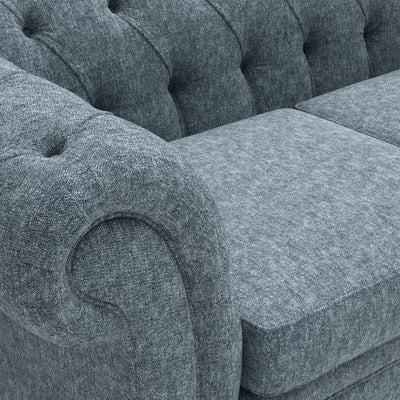 Large 2 Seater - Mid Blue - Aquaclean Oxford