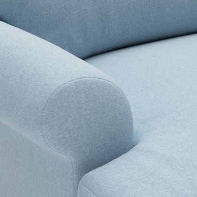 Armchair - Sky blue - House Linen Mix