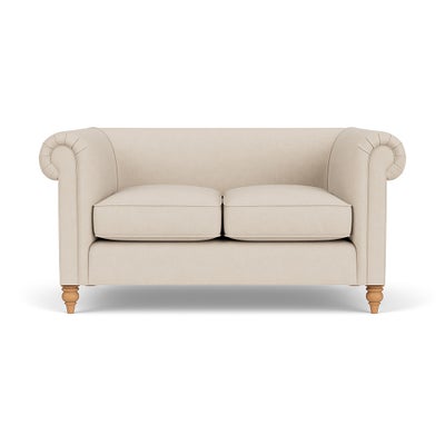 2 Seater Sofa - Lily White - House Linen Mix